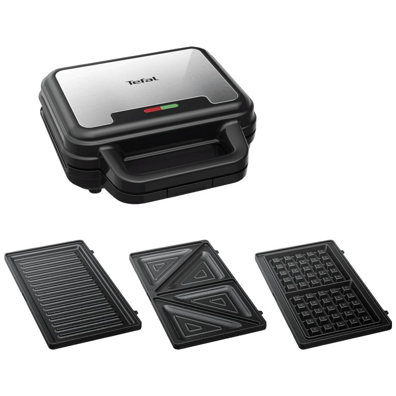 Tefal kontaktni grill, 3u1, 700W, UltraCompact, SW383D10