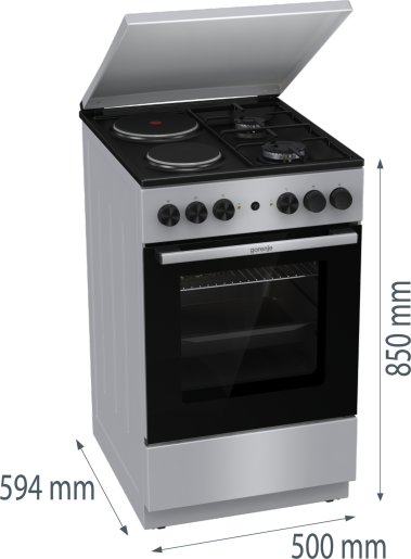 Gorenje kombinovani šporet GK5A12SG