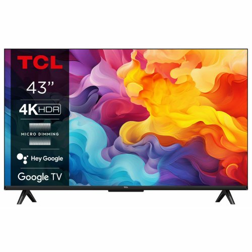 TCL LED, 4K UltraHD, Google TV, 43V6B