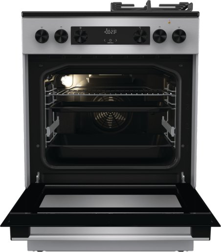 Gorenje staklokeramički kombinovani šporet GKC6C60XT