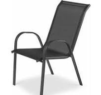 Fieldmann vrtna stolica, politekstil crna FDZN 5010