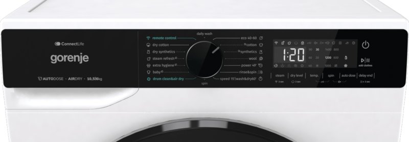 Gorenje mašina za pranje i sušenje veša WD2PA1X64ADAAW