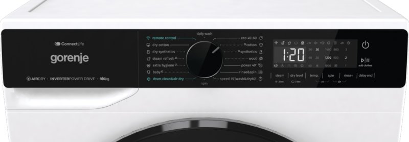 Gorenje mašina za pranje i sušenje veša WD2PA964ADW