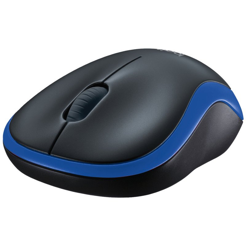 Logitech bežični miš, 2.4 GHz, 1000 dpi USB nano, Blue