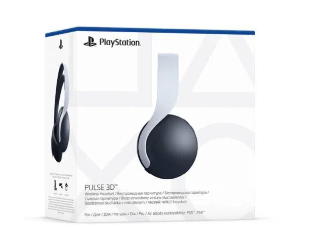 Sony bežične sušalice PS5, Pulse 3D bijele
