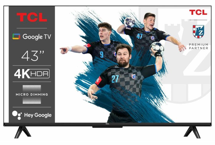 TCL LED, 4K UltraHD, Google TV, 43V6B