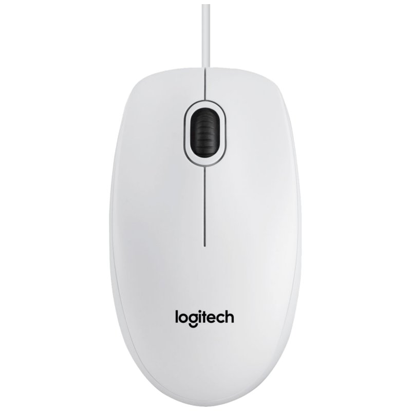 Logitech optički miš 800dpi, 3 tipke, USB 15904/B100WH