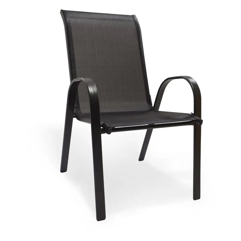 Fieldmann vrtna stolica, politekstil crna FDZN 5010