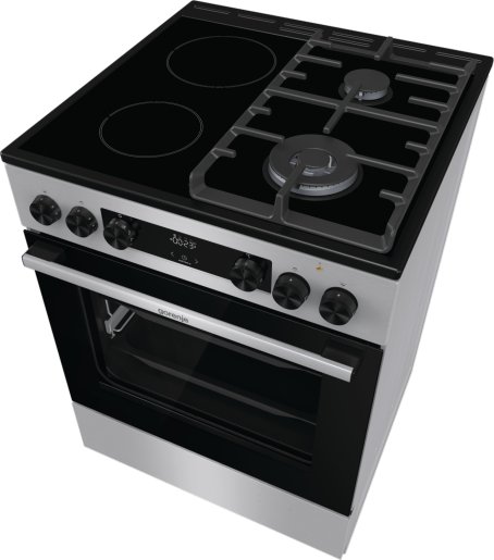 Gorenje staklokeramički kombinovani šporet GKC6C60XT