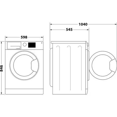Indesit sušilica C YSD 82D WB EE