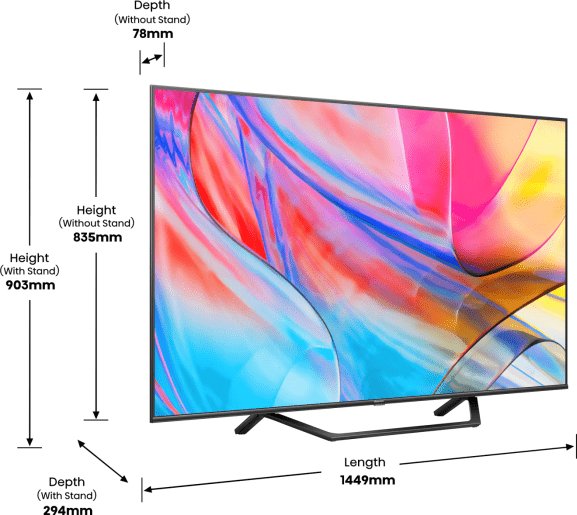 Hisense QLED, Smart TV 65A7KQ