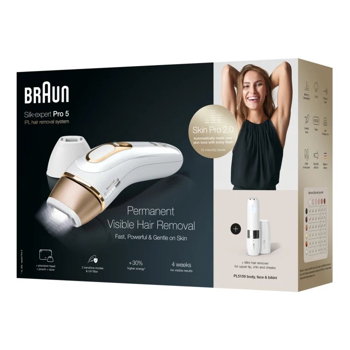 Braun IPL, aparat za uklanjanje dlačica Silk-expert Pro 5 PL5159