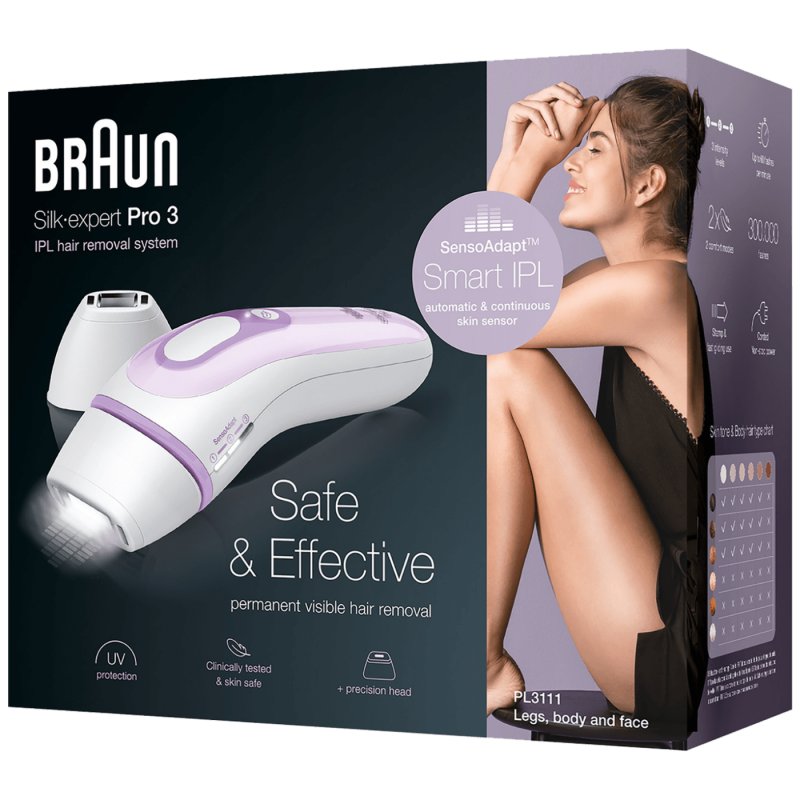 Braun IPL, aparat za uklanjanje dlačica Silk-expert Pro 3 PL3111