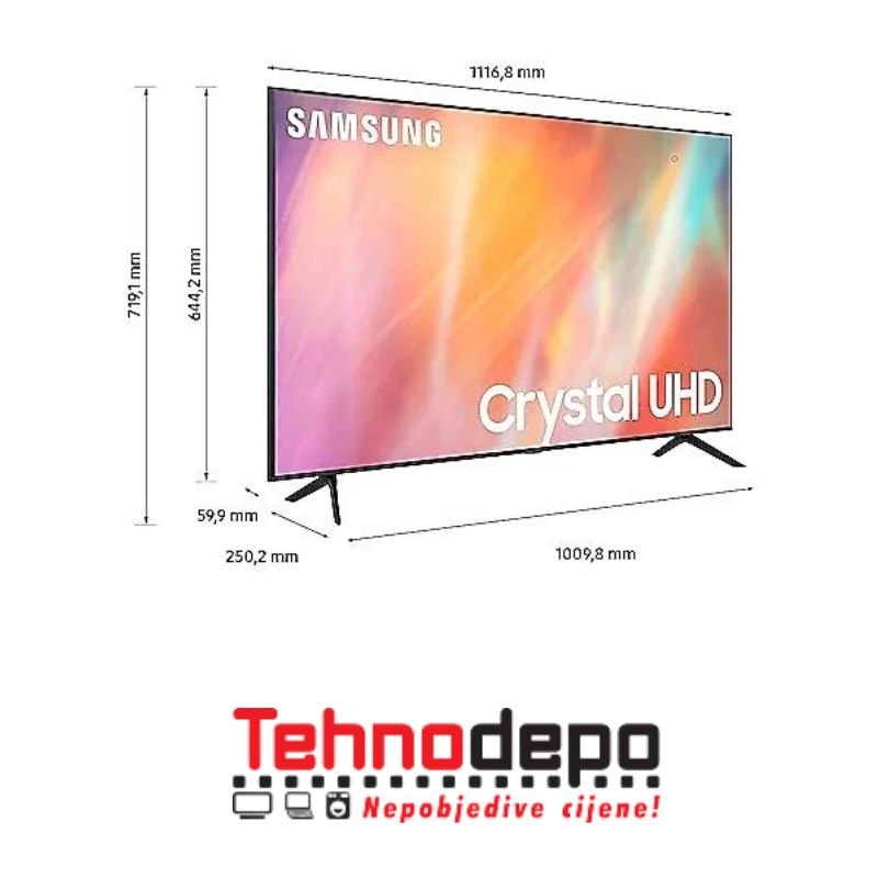 Samsung LED televizor 50AU7092UXXH UHD 4K Smart TV (2021)