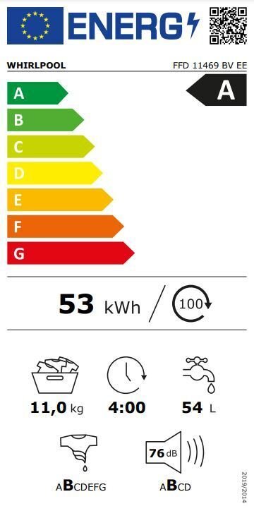 Whirlpool mašina za veš FFD 11489 BV EE