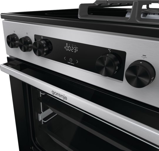Gorenje staklokeramički kombinovani šporet GKC6C60XT