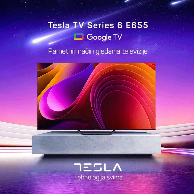 Tesla LED UHD Google TV 65E655BUS