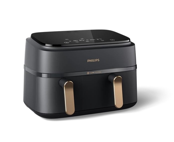 Philips friteza, air fryer Dual Basket 2750 W, 9 L, NA352/00