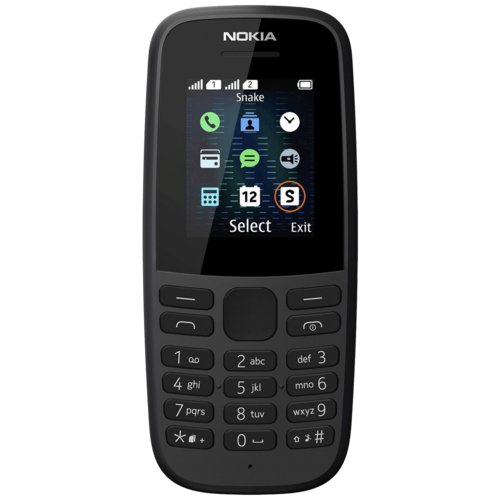 Nokia mobitel 105 SS Black