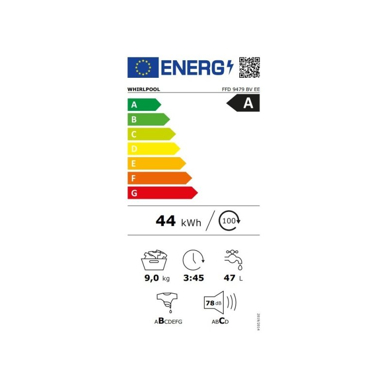 Whirlpool mašina za veš FFD 9479 BV EE