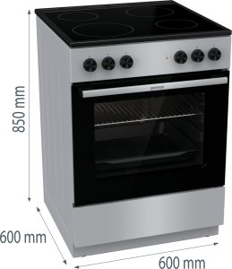 Gorenje staklokeramički štednjak GEC6A11SG