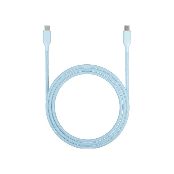 Gigatech C na C kabal 1m, 60W, Blue, XZ342